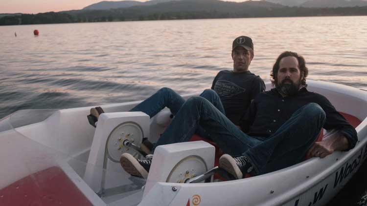 Brandon Flowers y Ronnie Vannucci Jr. de The Killers