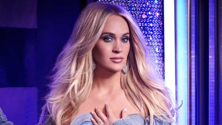 Detalle de la portada del álbum 'Denim & rhonestones' de Carrie Underwood