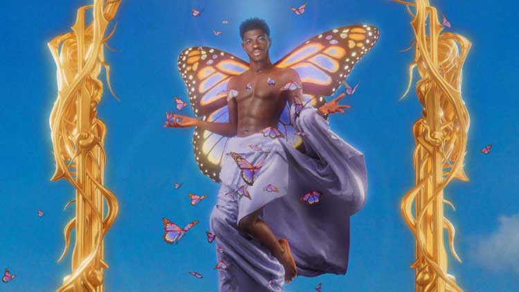 Detalle del cartel del 'Long Live Montero Tour' de Lil Nas X