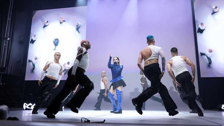 Rosalía en Almería en el arranque del Motomami World Tour