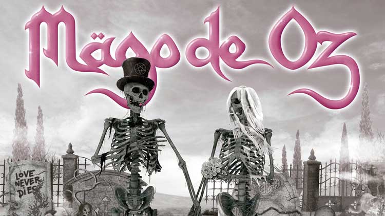 Detalle de la portada del álbum 'Love and Oz Vol 2' de Mägo de Oz