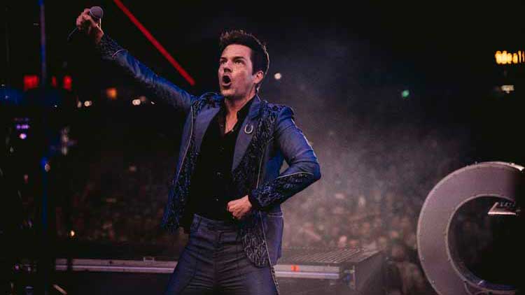 The Killers en su concierto del Bilbao BBK Live 2022