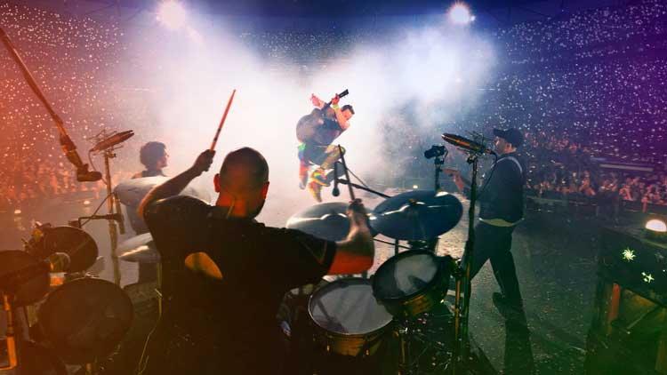 Coldplay en el marco del Music of the spheres World Tour