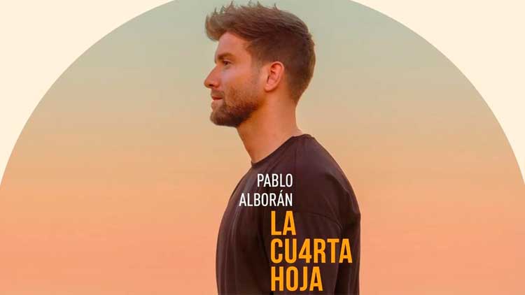 Detalle de la portada del álbum 'La cu4rta hoja' de Pablo Alborán