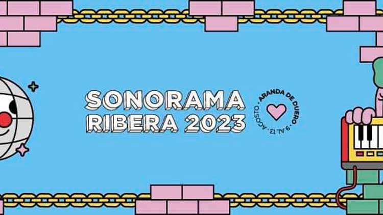 Cartel del Sonorama Ribera 2023