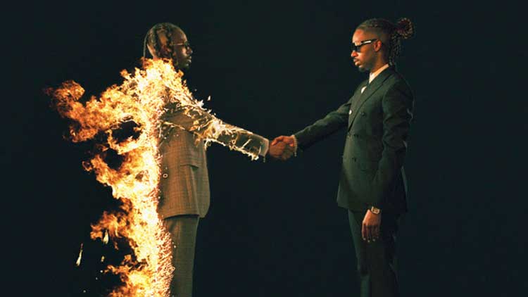 Detalle de la portada del álbum 'Heroes & villains' de Metro Boomin