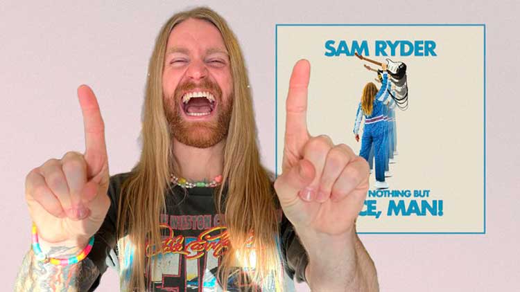Sam Ryder celebra su primer número 1 en la lista británica de discos con 'There's nothing but space,