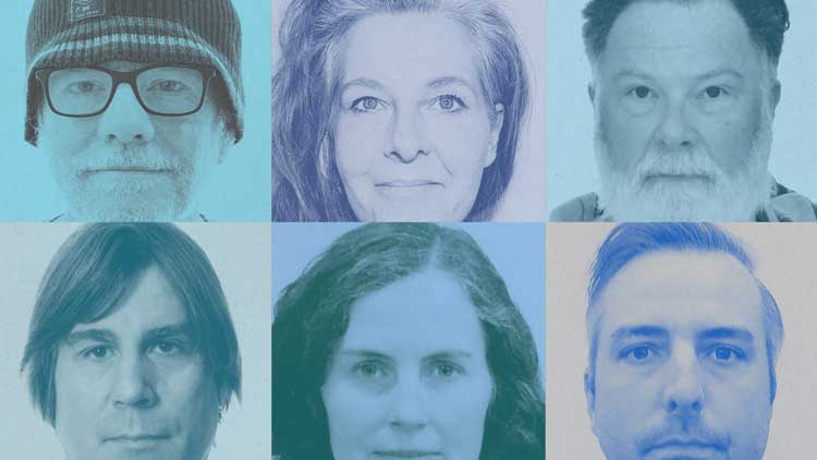 Los componentes de The new pornographers