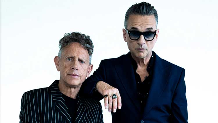 Martin L. Glore y Dave Gahan de Depeche Mode