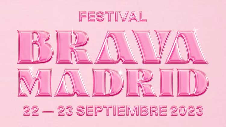 Cartel del festival BRAVA MADRID 2023