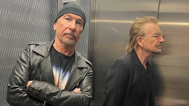 The Edge y Bono