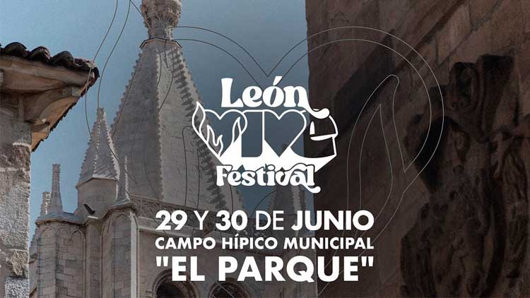 Cartel por días de León Vive Festival 2023
