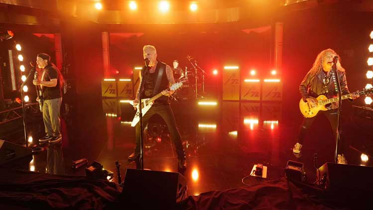 Metallica en Jimmy Kimmel Live!
