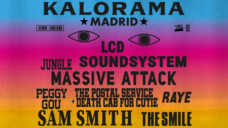 Cartel por días de Kalorama Madrid 2024