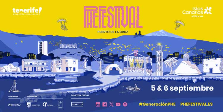 Cartel por días de Phe Festival 2025