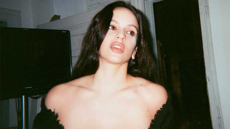 Rosalía para el videoclip de 'Berghain'