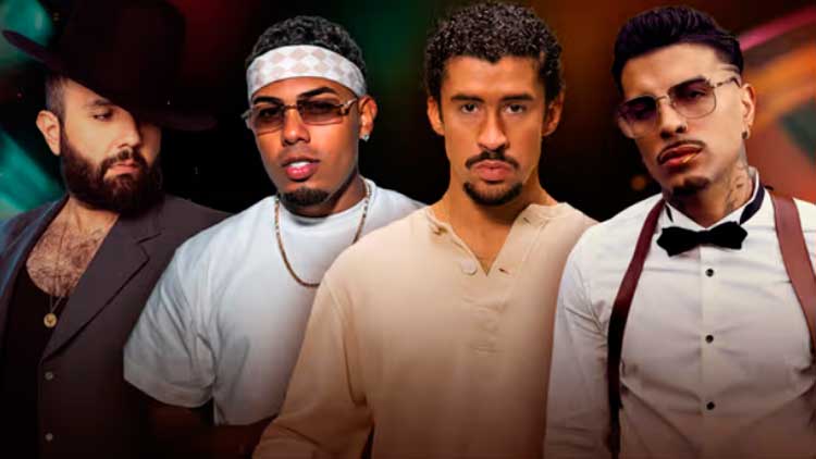 Carín León, Myke Towers, Bad Bunny y Rauw Alejandro favoritos a Premio Lo Nuestro 2026