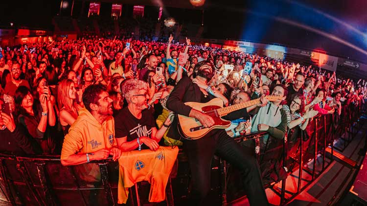 Ambiente Festival Jaleo! durante el concierto de Viva Suecia en 2025