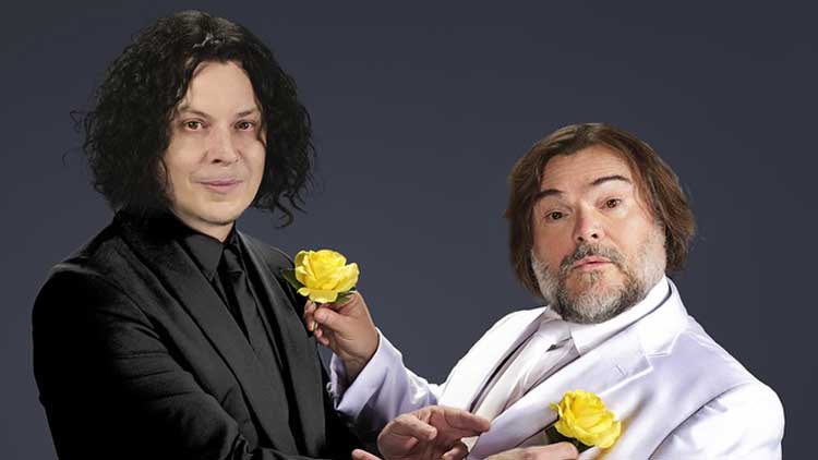 Jack White y Jack Black para el Saturday Night Live