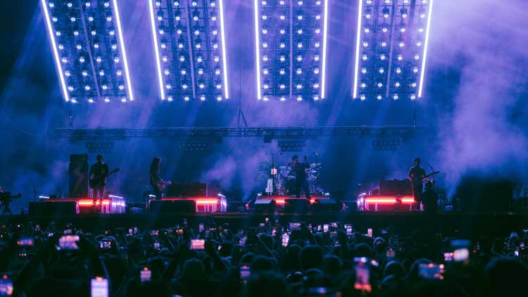 The Strokes en concierto