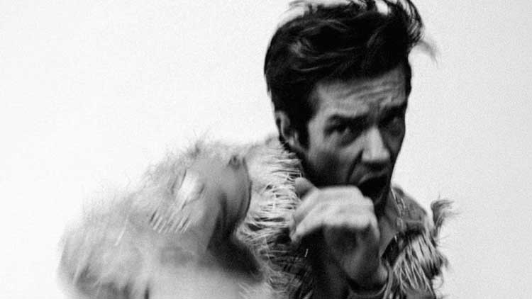 Brandon Flowers en la portada de su tercer álbum 'Thrasher'