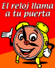 El reloj llama a tu puerta. Felicidades