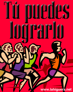 Tu puedes lograrlo
