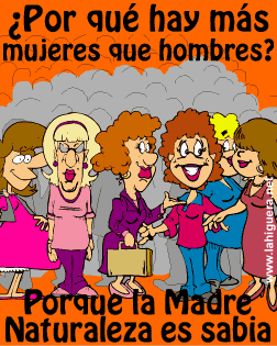 ¿Por qué hay más mujeres que hombres?