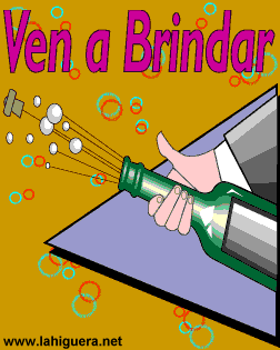 Ven a brindar con nosotros