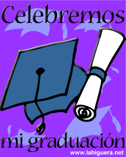 Celebremos mi graduación