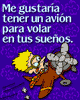 Un avión para volar en tus sueños