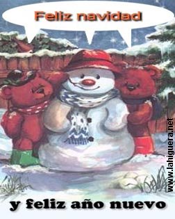 Feliz Navidad, y Año Nuevo...