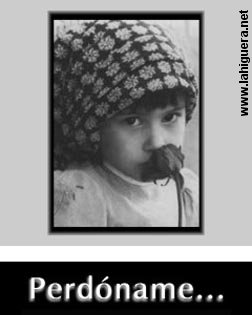 Perdóname..., me portaré mejor