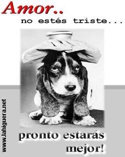 No estés triste... pronto estarás mejor!