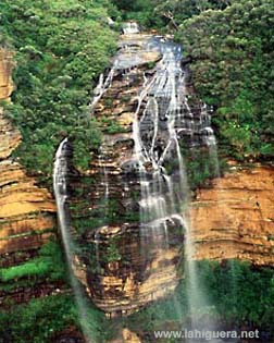 Montañas azules en Australia