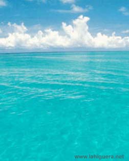 El mar en Cancún - México