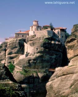 Monasterio de Meteora en Grecia