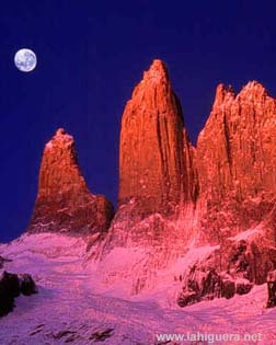 Torres del Paine en la Patagonia