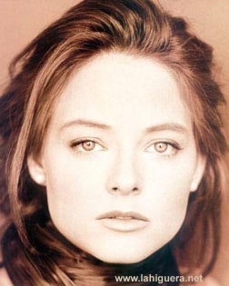 Jodie Foster, actriz, entre otras El silencio de los Corderos