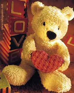 Eres como un osito de peluche