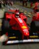 Ferrari en boxes