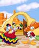El pato Donald y su chica en el mundo latino