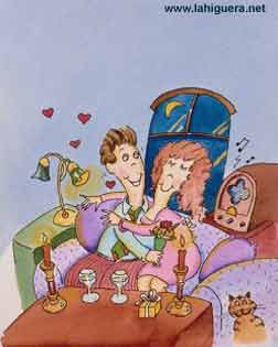 Amor de dibujos animados