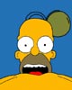 Homer asustado...
