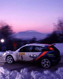 Ford, rallye de nieve