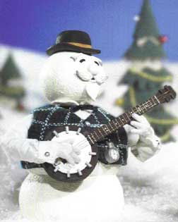 Muñeco de nieve, músico