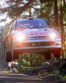 Peugeot, en los rallies