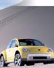 Volkswagen amarillo, en el desierto
