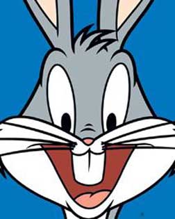 Bugs Bunny, el conejo sonriente