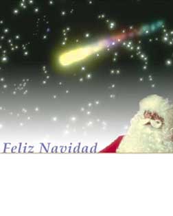 Papá Noel os desea Feliz Navidad
